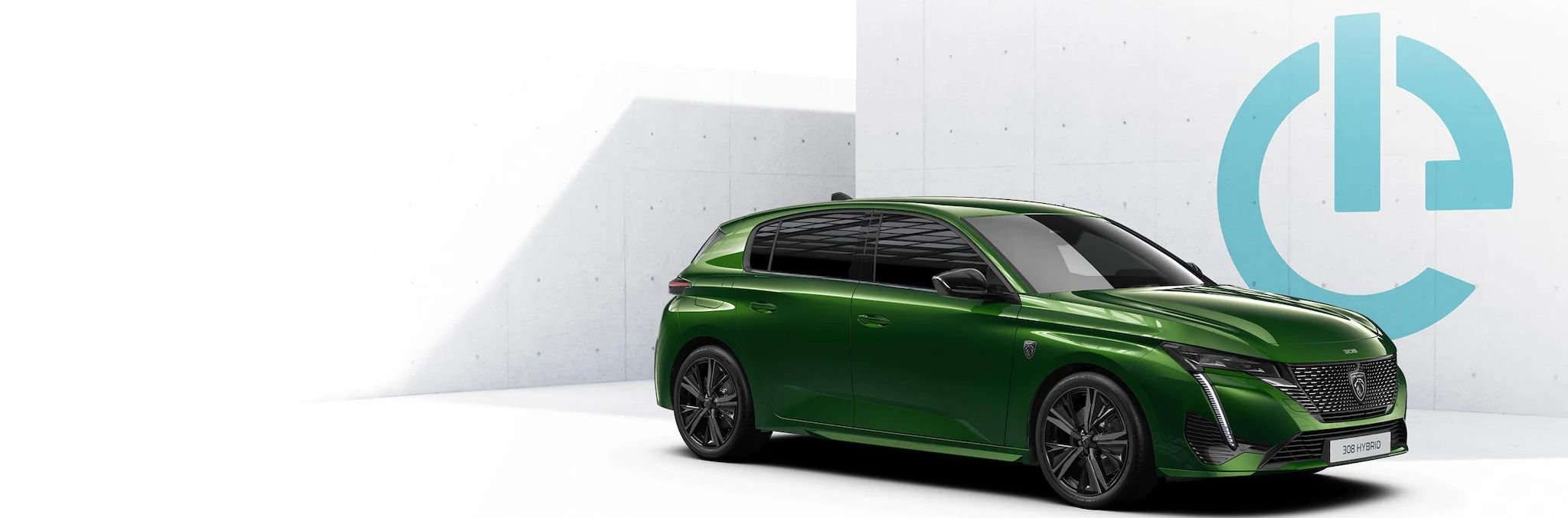 peugeot 308 in green