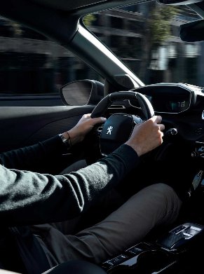 Peugeot new car interior