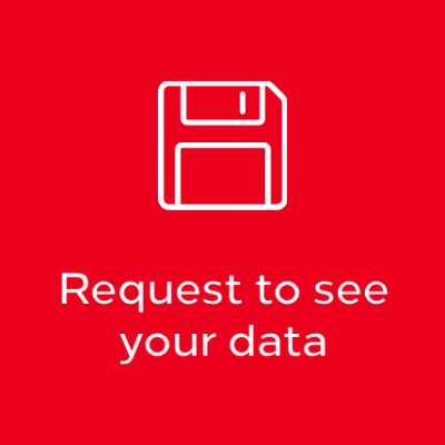 Red request to see your data square