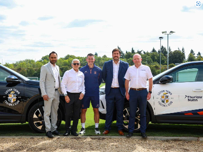 Thurlow Nunn Becomes Official Car Partner of Luton Town Football Club