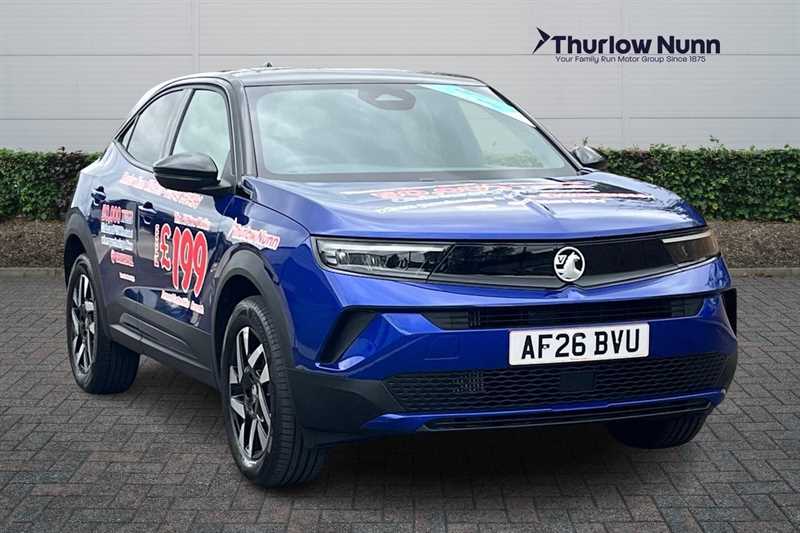 Colibri Blue 2026 Vauxhall Mokka Hatchback Front-wheel drive