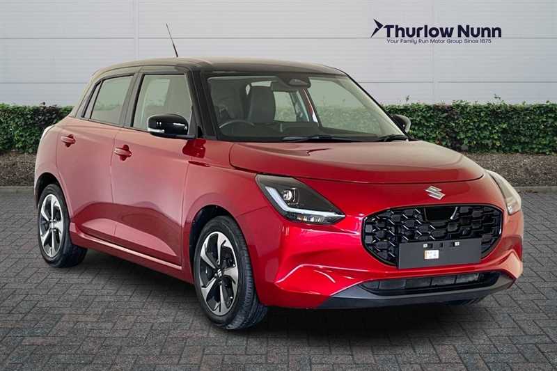 Red 2024 Suzuki Swift Hatchback Front-wheel drive