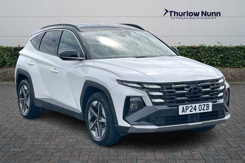 White 2024 Hyundai Tucson SUV/Crossover Front-wheel drive
