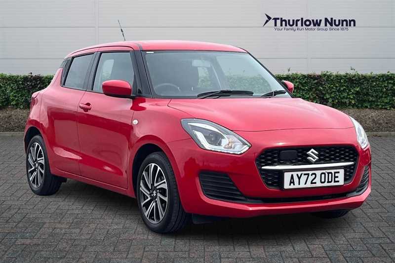 Red 2023 Suzuki Swift Hatchback Front-wheel drive