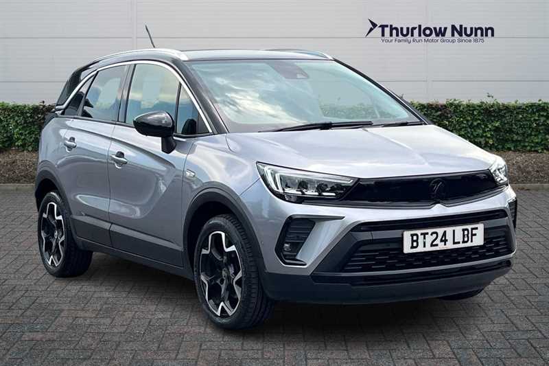Grey 2024 Vauxhall Crossland Hatchback Front-wheel drive
