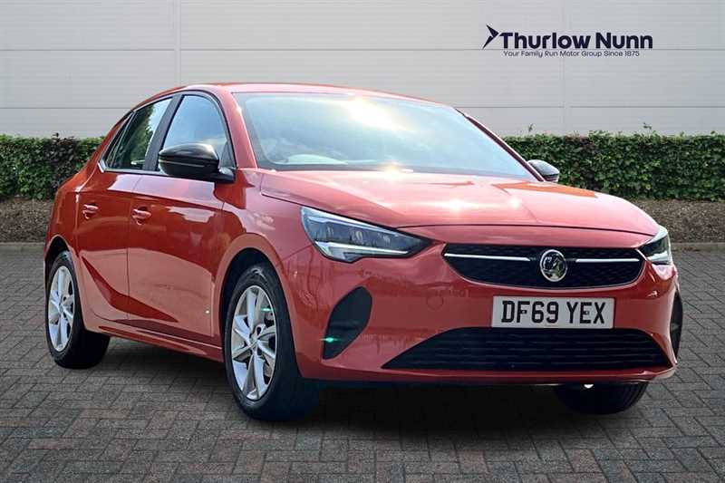 Orange 2020 Vauxhall Corsa Hatchback Front-wheel drive