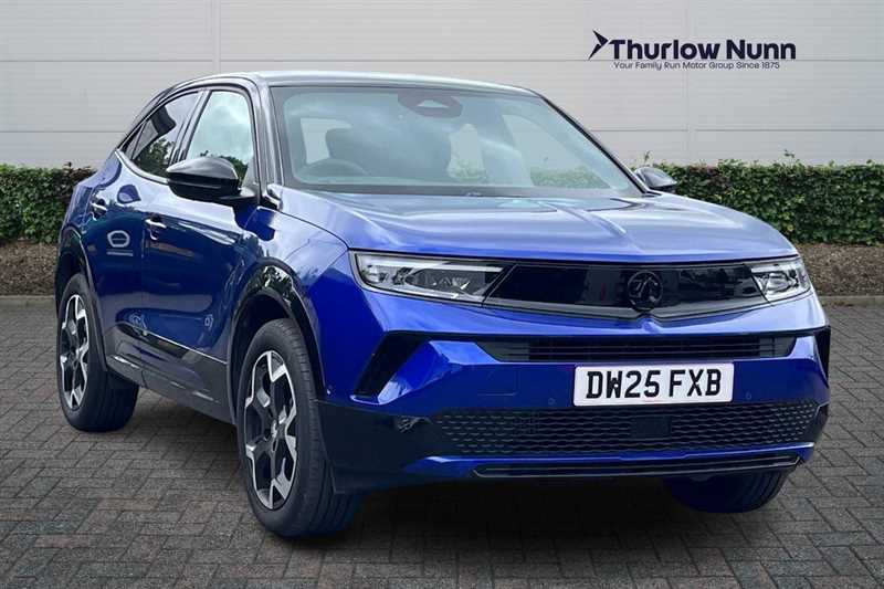 Blue 2025 Vauxhall Mokka Hatchback Front-wheel drive