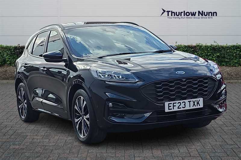 Black 2023 Ford Kuga Front-wheel drive