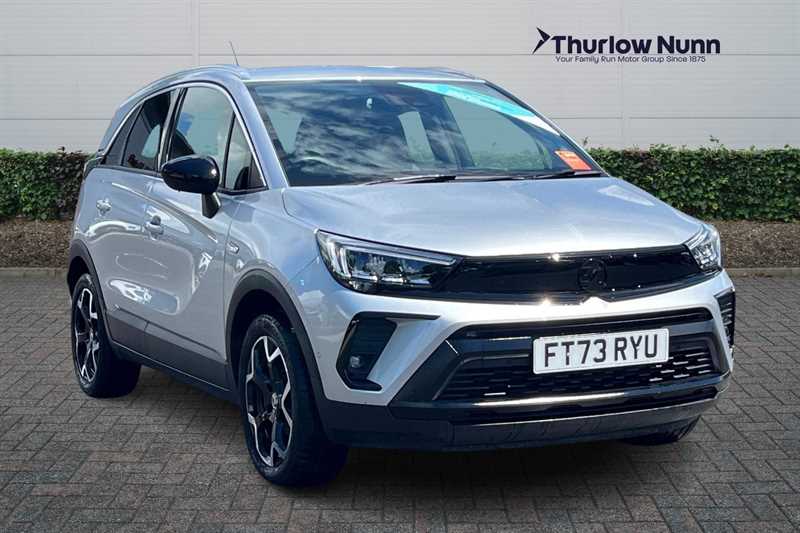 Grey 2024 Vauxhall Crossland Hatchback Front-wheel drive