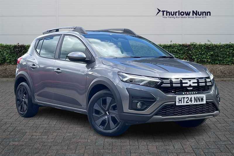 Grey 2024 Dacia Sandero Stepway Hatchback Front-wheel drive