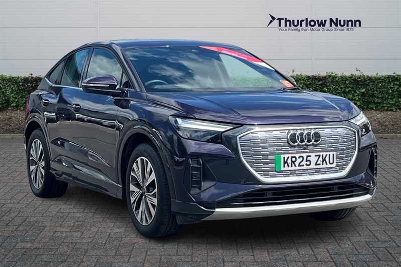 Purple 2025 Audi Q4 E-Tron Rear-wheel drive