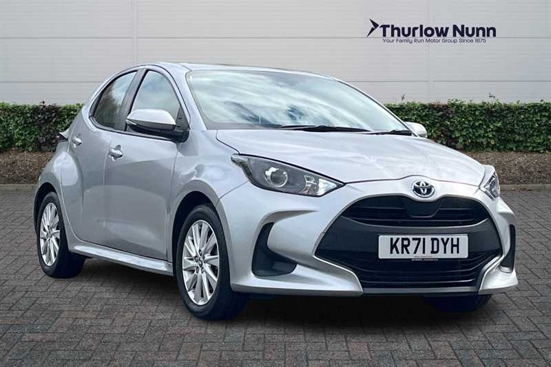 Silver 2021 Toyota Yaris Hatchback Front-wheel drive
