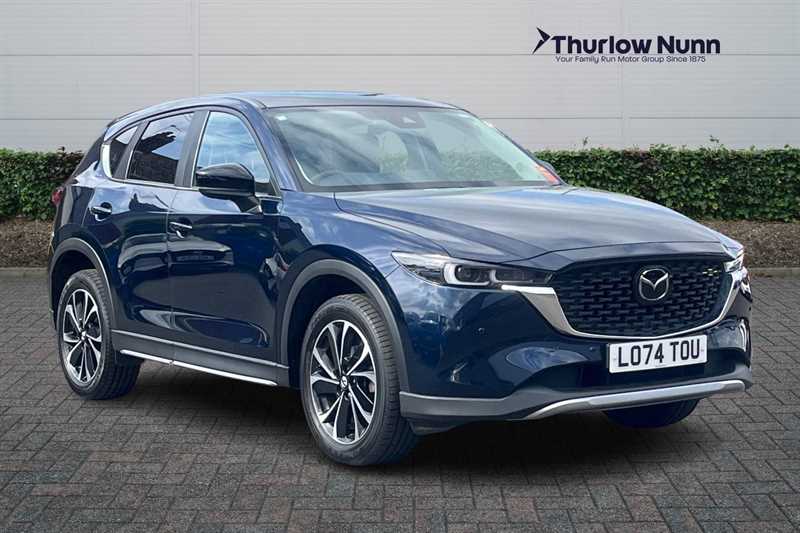 Blue 2025 Mazda CX-5 Estate Front-wheel drive