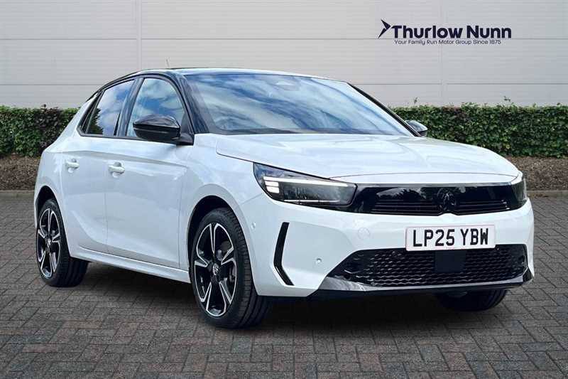 Contour White 2025 Vauxhall Corsa Hatchback Front-wheel drive