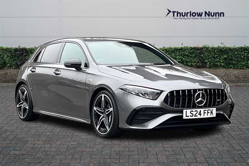 Grey 2024 Mercedes-Benz A-Class Hatchback All-wheel drive