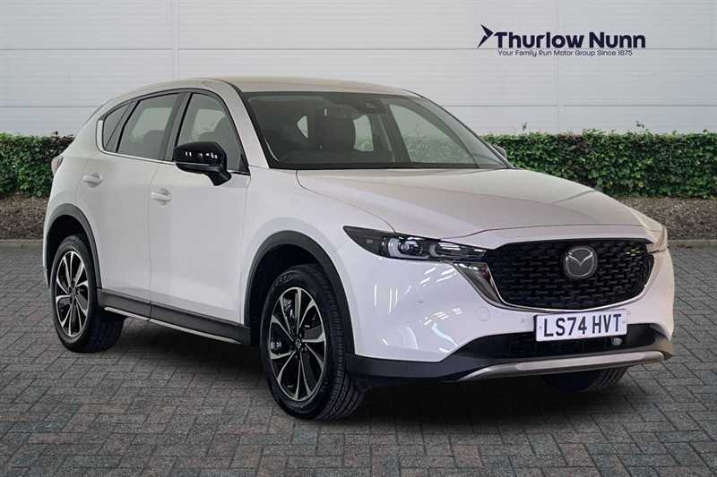 White 2024 Mazda CX-5 Estate Front-wheel drive