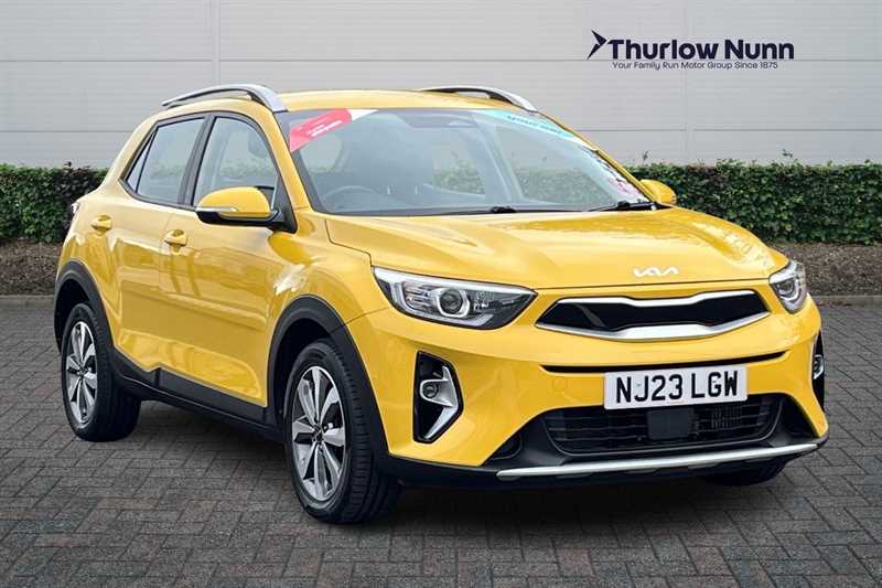 Zest Yellow 2023 Kia Stonic 1.0t Gdi 99 2 5dr Estate Front-wheel drive