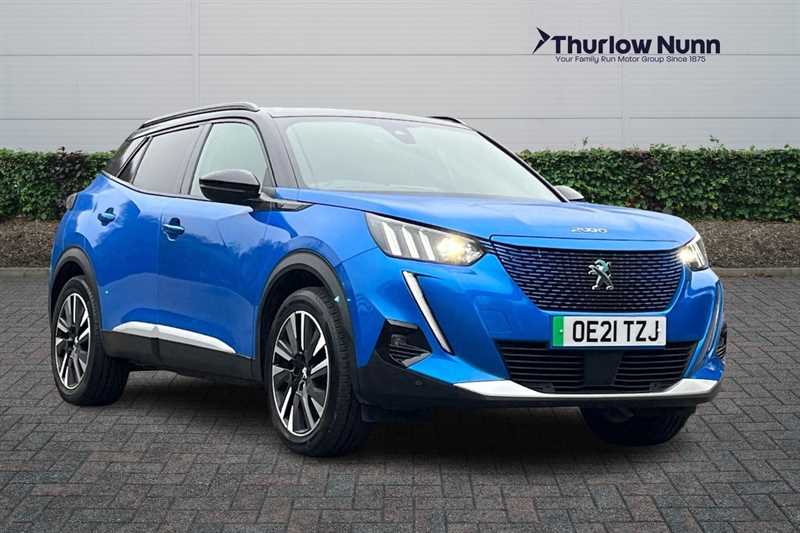 Blue 2021 Peugeot 2008 100kw Gt Premium 50kwh 5dr Auto Estate Front-wheel drive