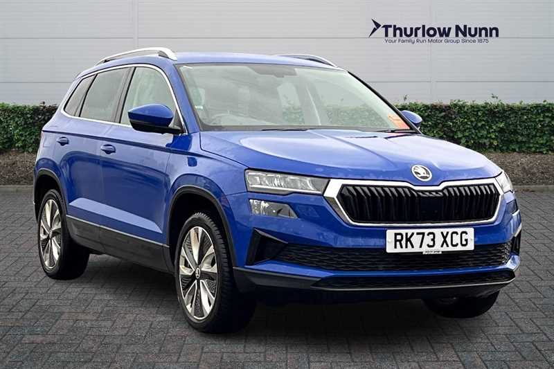 Blue 2023 Skoda Karoq Estate Front-wheel drive