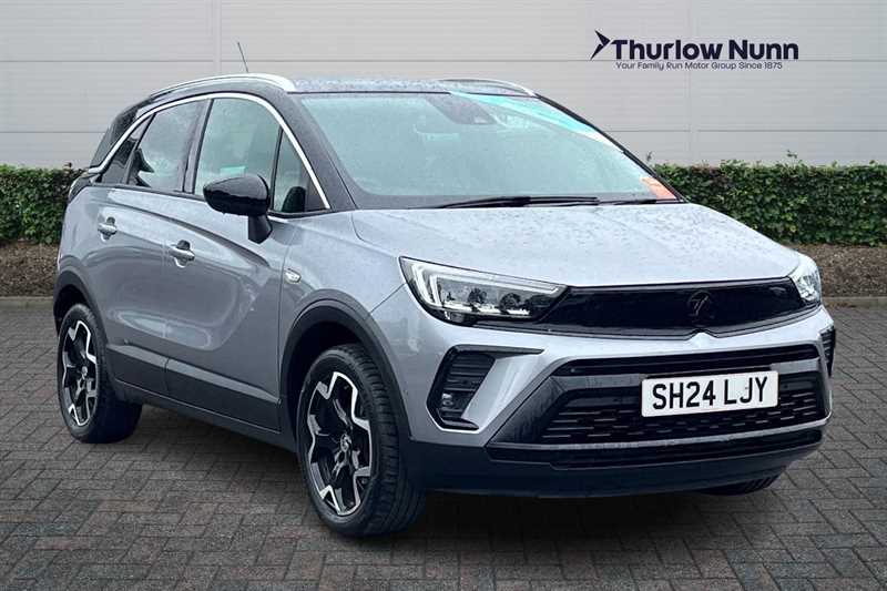 Grey 2024 Vauxhall Crossland Hatchback Front-wheel drive
