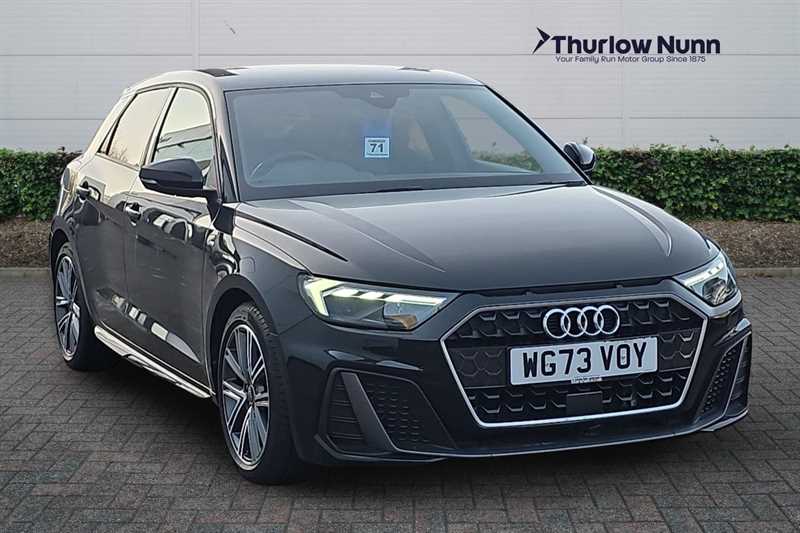 Black 2023 Audi A1 Hatchback Front-wheel drive
