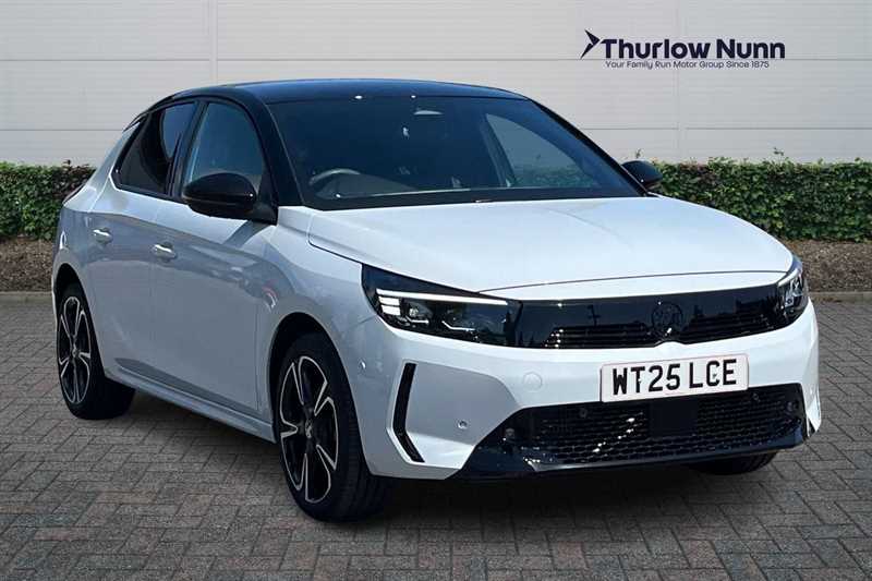 White 2025 Vauxhall Corsa Hatchback Front-wheel drive