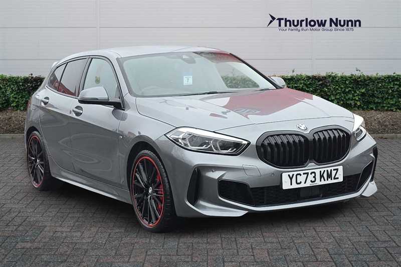 Grey 2023 BMW 1 Series Hatchback Front-wheel drive